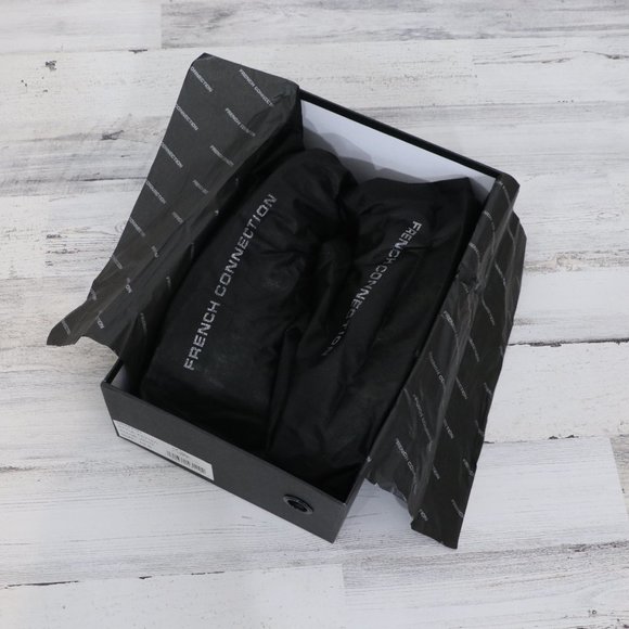 French Connection Graffiti Sneaker - Black - new in box - Picture 11 of 12